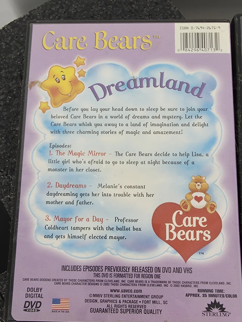 Care Bears DVD Bundle Dreamland Celebration Last Laugh Lot of 3